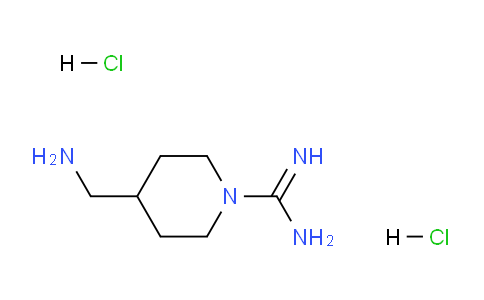 CAS No. 155542-32-8, 4-(Aminomethyl)piperidine-1-carboximidamide dihydrochloride