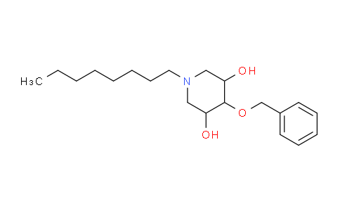 CAS No. 917222-38-9, 4-(Benzyloxy)-1-octylpiperidine-3,5-diol