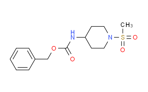 CAS No. 402927-96-2, 4-(Cbz-amino)-1-(methylsulfonyl)piperidine