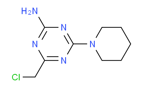 CAS No. 90797-31-2, 4-(Chloromethyl)-6-(piperidin-1-yl)-1,3,5-triazin-2-amine