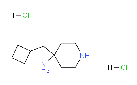 CAS No. 1779130-03-8, 4-(Cyclobutylmethyl)piperidin-4-amine dihydrochloride