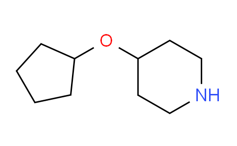 CAS No. 933736-13-1, 4-(Cyclopentyloxy)piperidine