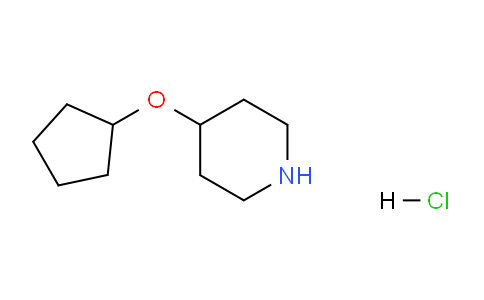 CAS No. 1174044-76-8, 4-(Cyclopentyloxy)piperidine hydrochloride
