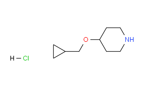 CAS No. 1050509-48-2, 4-(Cyclopropylmethoxy)piperidine hydrochloride