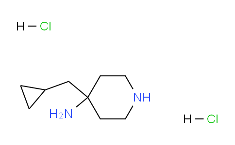 CAS No. 1779124-66-1, 4-(Cyclopropylmethyl)piperidin-4-amine dihydrochloride