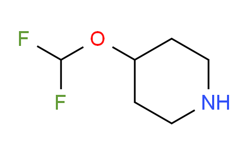 CAS No. 1147107-39-8, 4-(Difluoromethoxy)piperidine