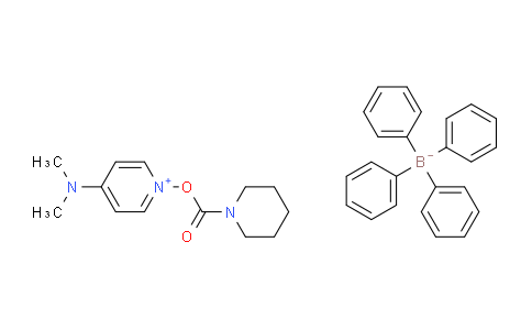 CAS No. 308089-06-7, 4-(Dimethylamino)-1-((piperidine-1-carbonyl)oxy)pyridin-1-ium tetraphenylborate