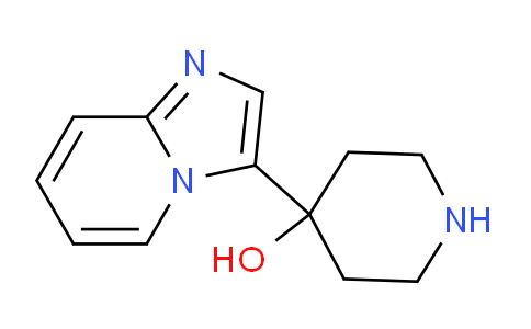 CAS No. 788822-24-2, 4-(Imidazo[1,2-a]pyridin-3-yl)piperidin-4-ol