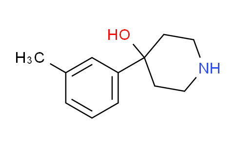 CAS No. 71916-57-9, 4-(m-Tolyl)piperidin-4-ol
