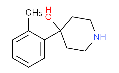 CAS No. 83674-76-4, 4-(o-Tolyl)piperidin-4-ol