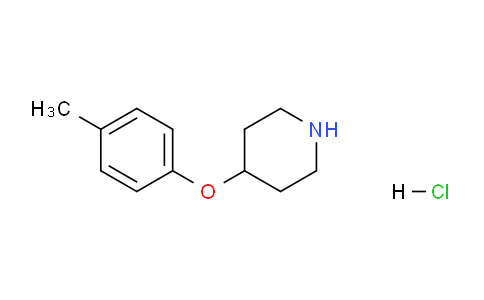CAS No. 65367-97-7, 4-(p-Tolyloxy)piperidine hydrochloride