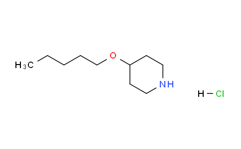 CAS No. 1220017-09-3, 4-(Pentyloxy)piperidine hydrochloride