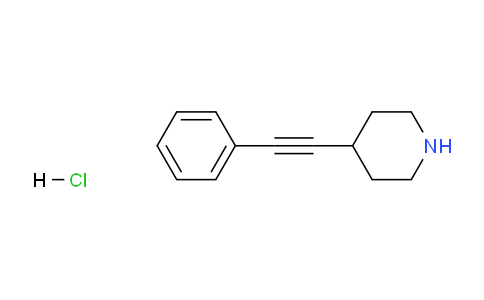 CAS No. 906745-77-5, 4-(Phenylethynyl)piperidine hydrochloride