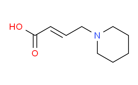 CAS No. 4705-43-5, 4-(Piperidin-1-yl)but-2-enoic acid