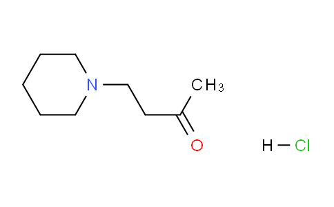 CAS No. 6631-71-6, 4-(Piperidin-1-yl)butan-2-one hydrochloride
