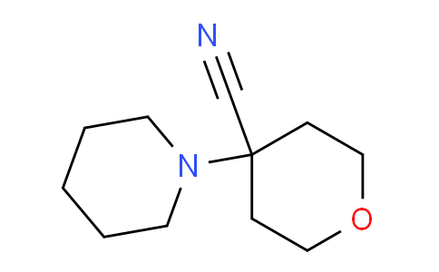 CAS No. 112799-19-6, 4-(Piperidin-1-yl)tetrahydro-2H-pyran-4-carbonitrile
