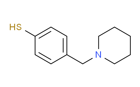 CAS No. 1211508-32-5, 4-(Piperidin-1-ylmethyl)benzenethiol