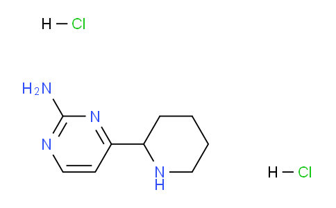 CAS No. 1361114-20-6, 4-(Piperidin-2-yl)pyrimidin-2-amine dihydrochloride