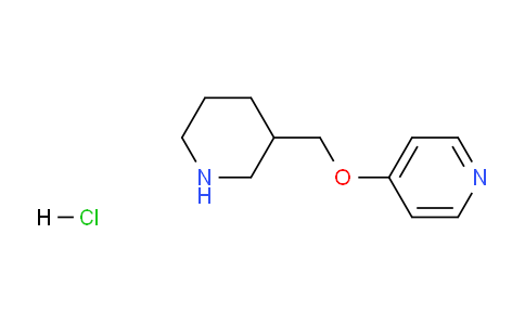 CAS No. 1261231-50-8, 4-(Piperidin-3-ylmethoxy)pyridine hydrochloride