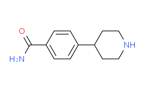 CAS No. 886362-49-8, 4-(Piperidin-4-yl)benzamide