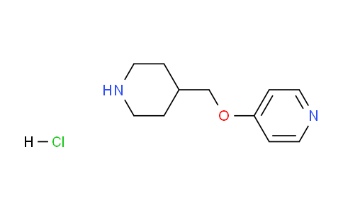 CAS No. 1261233-53-7, 4-(Piperidin-4-ylmethoxy)pyridine hydrochloride