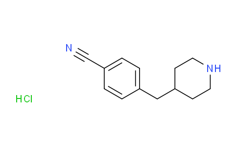 CAS No. 333987-04-5, 4-(Piperidin-4-ylmethyl)benzonitrile hydrochloride