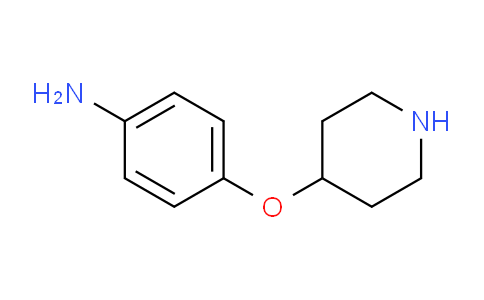 CAS No. 1023277-58-8, 4-(Piperidin-4-yloxy)aniline