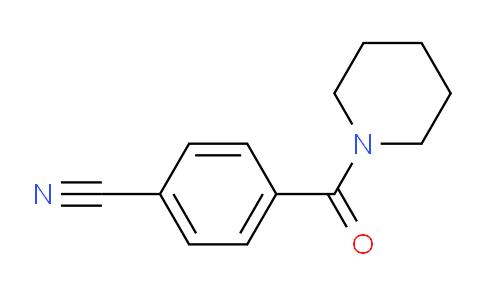 CAS No. 160094-26-8, 4-(Piperidine-1-carbonyl)benzonitrile