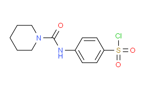 CAS No. 677326-95-3, 4-(Piperidine-1-carboxamido)benzene-1-sulfonyl chloride