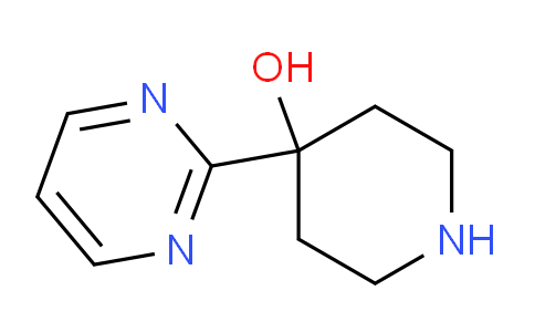 CAS No. 861217-38-1, 4-(Pyrimidin-2-yl)piperidin-4-ol