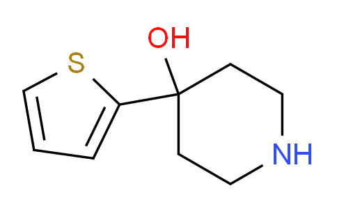 CAS No. 50461-49-9, 4-(Thiophen-2-yl)piperidin-4-ol