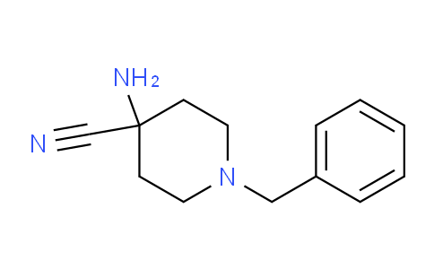 CAS No. 136624-42-5, 4-Amino-1-benzylpiperidine-4-carbonitrile