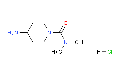 CAS No. 873537-35-0, 4-Amino-N,N-dimethylpiperidine-1-carboxamide hydrochloride