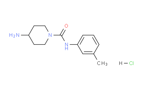 CAS No. 926201-94-7, 4-Amino-N-(m-tolyl)piperidine-1-carboxamide hydrochloride