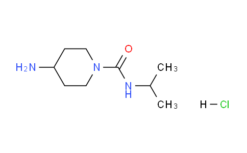 CAS No. 1286273-03-7, 4-Amino-N-isopropylpiperidine-1-carboxamide hydrochloride