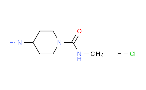 CAS No. 1286264-93-4, 4-Amino-N-methylpiperidine-1-carboxamide hydrochloride