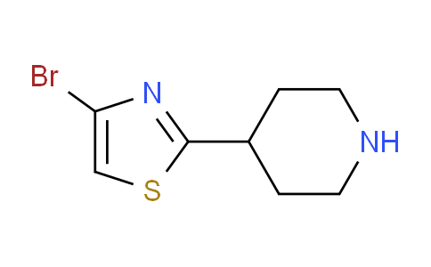 CAS No. 1159815-51-6, 4-Bromo-2-(piperidin-4-yl)thiazole