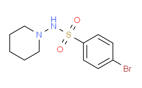 CAS No. 64268-85-5, 4-Bromo-N-(piperidin-1-yl)benzenesulfonamide