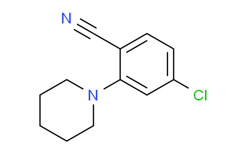 CAS No. 689141-95-5, 4-Chloro-2-(piperidin-1-yl)benzonitrile