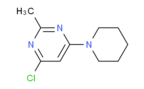 CAS No. 94052-15-0, 4-Chloro-2-methyl-6-(piperidin-1-yl)pyrimidine