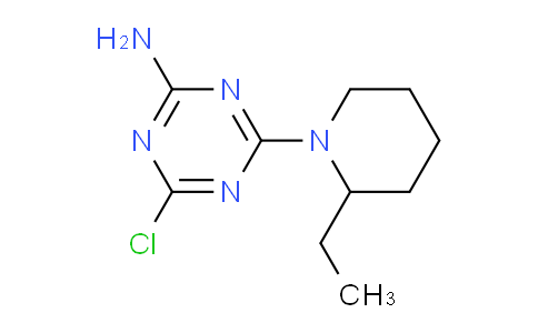 CAS No. 1220038-44-7, 4-Chloro-6-(2-ethylpiperidin-1-yl)-1,3,5-triazin-2-amine