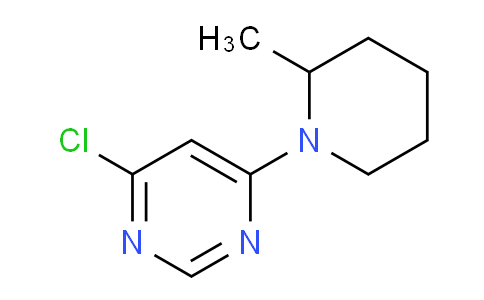 CAS No. 1219961-07-5, 4-Chloro-6-(2-methylpiperidin-1-yl)pyrimidine