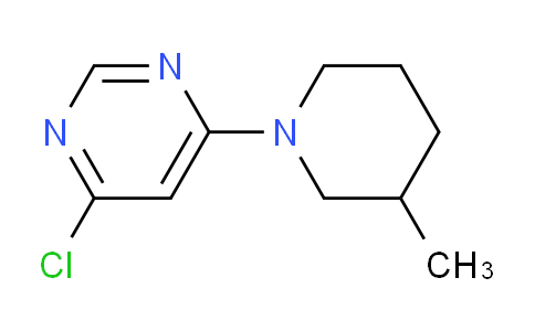 CAS No. 1220036-25-8, 4-Chloro-6-(3-methylpiperidin-1-yl)pyrimidine