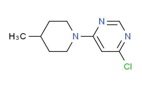 CAS No. 1219967-85-7, 4-Chloro-6-(4-methylpiperidin-1-yl)pyrimidine