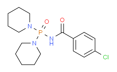 CAS No. 927681-48-9, 4-Chloro-N-(di(piperidin-1-yl)phosphoryl)benzamide