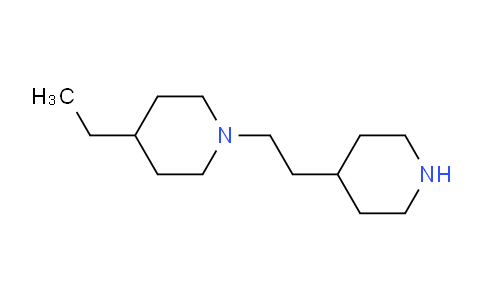 CAS No. 1000958-55-3, 4-Ethyl-1-(2-(piperidin-4-yl)ethyl)piperidine