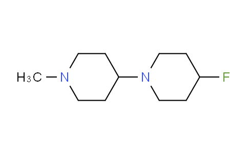 CAS No. 1956331-39-7, 4-Fluoro-1'-methyl-1,4'-bipiperidine