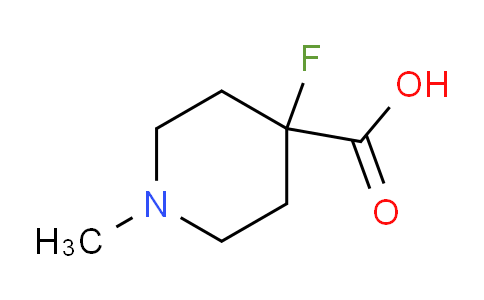CAS No. 1353498-52-8, 4-Fluoro-1-methylpiperidine-4-carboxylic acid