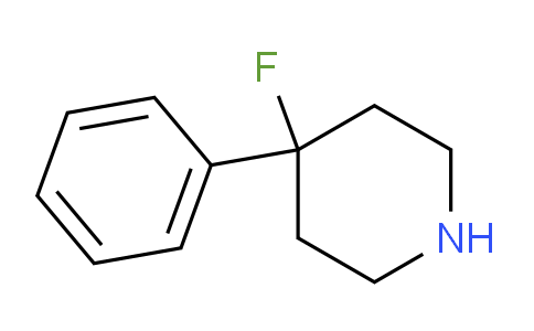 CAS No. 400770-91-4, 4-Fluoro-4-phenylpiperidine