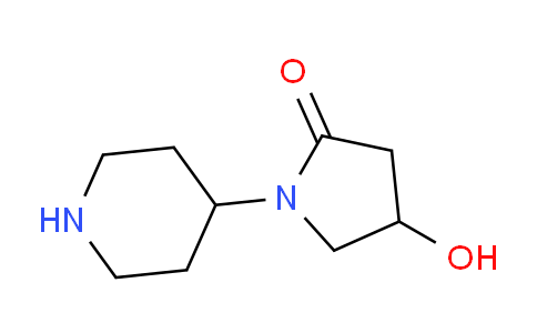 CAS No. 941672-66-8, 4-Hydroxy-1-(piperidin-4-yl)pyrrolidin-2-one